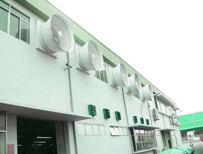 Giải pháp làm mát nhà máy kho xưởng