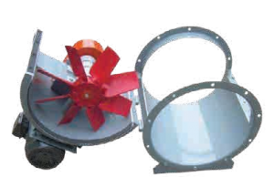 Quạt hướng trục dán tiếp