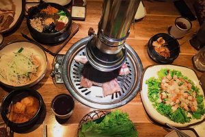 He Thong Hut Khoi Duong Cho Bep Nuong Lau Nha Hang Bbq